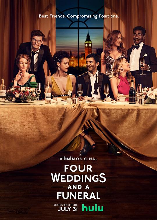 四個婚禮和一個葬禮[全10集][中文字幕].Four.Weddings.and.a.Funeral.S01.1080p.Hulu.WEB-DL.DDP.5.1. 高清劇集 2019 美國 喜劇 WEB