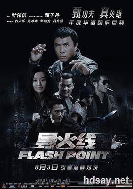 導火線  甄志丹 呂良偉 鄒兆龍  范冰冰 古天樂  MMA  格斗 1080P  Flash Point 